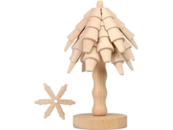 Juego De Salvamanteles Madera Con Forma Rbol Manteles Individuales Creativos Anti Quemaduras Agarraderas Natural Para