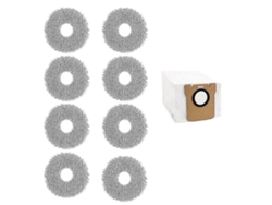 8 Pack Mop Pads For L10s Ultra, Washable Mop Pads For L10 Ultra / L10s Pro / L10s Ultra Robot Vacuum