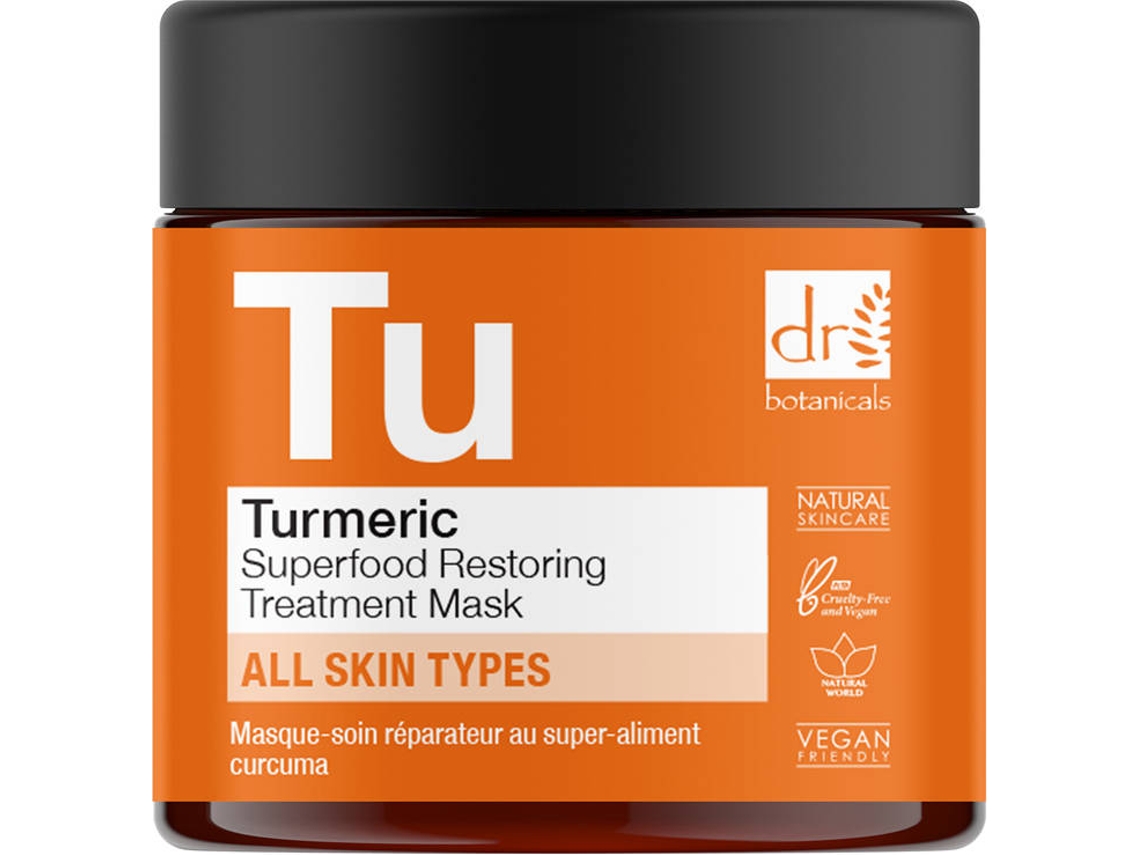 Mascarilla Facial DR BOTANICALS Turmeric Superfood Restoring Treatment Mask (60 ml)