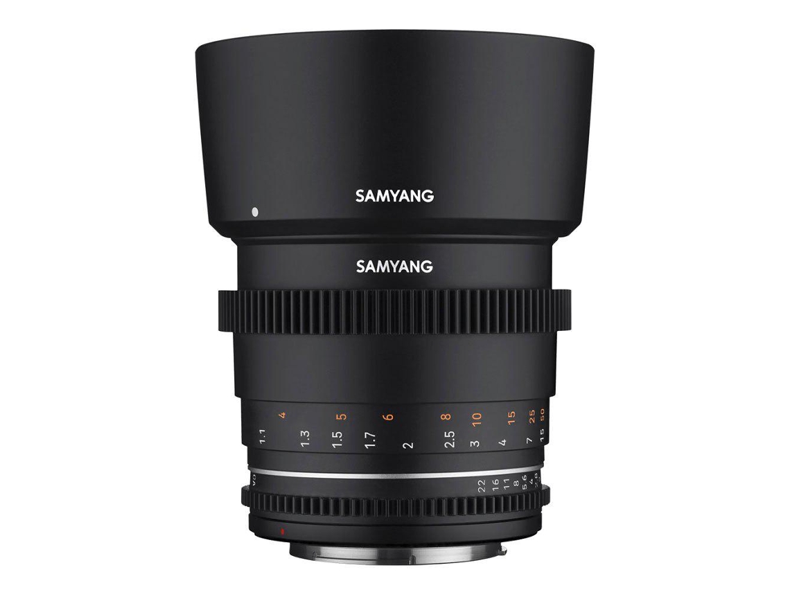 Objetivo SAMYANG Mf 85 Mm T1.5 Vdslr Mk2 Canon Ef