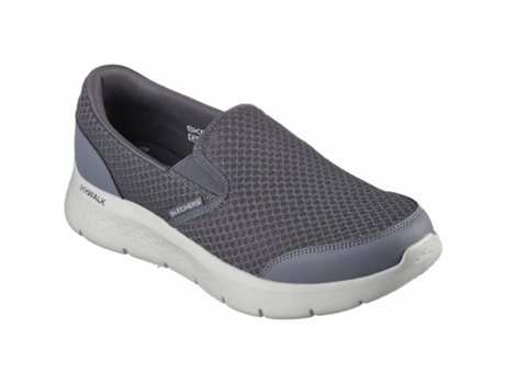 Zapatillas de Hombre SKECHERS Go Walk Flex Sintetico Gris (44)