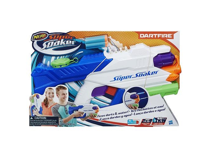 Pistola de Agua HASBRO Super Soaker Dartfire