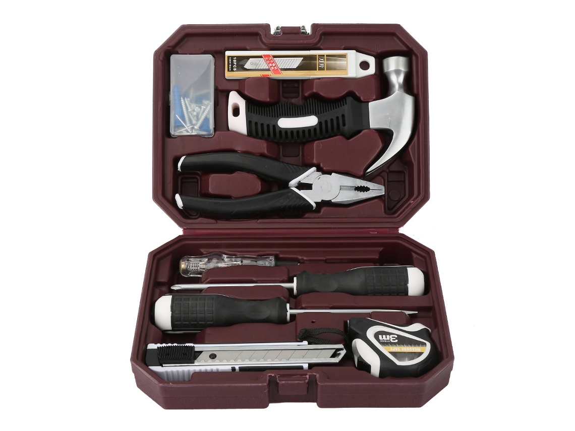 Kit De Herramientas Para El Hogar Reparación Y Mantenimiento Manual 105048