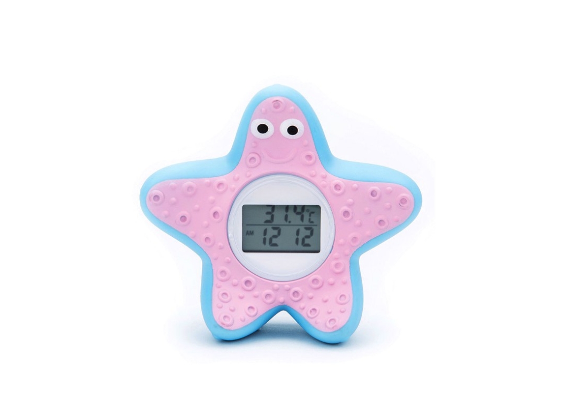 Termómetro electrónico de agua Yuysan para el baño del bebé, medición precisa para el hogar y la piscina, con forma de estrella de mar pequeña.