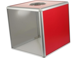 Caja Multifuncional De Aluminio Transparente Para Lotería Y Recaudación De Fondos Para Reuniones Y