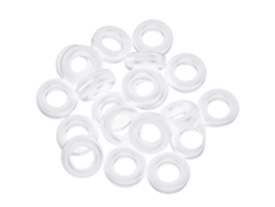 36 ganchos redondos de silicona para gafas, para niños y adultos, Rosewell