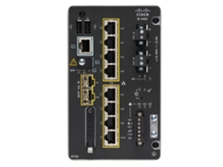 Switch CISCO IE-3400-8T2S-E (Negro - RJ45 - USB 2.0 x 3 - Ethernet LAN - MicroSD - rj45 x 8)