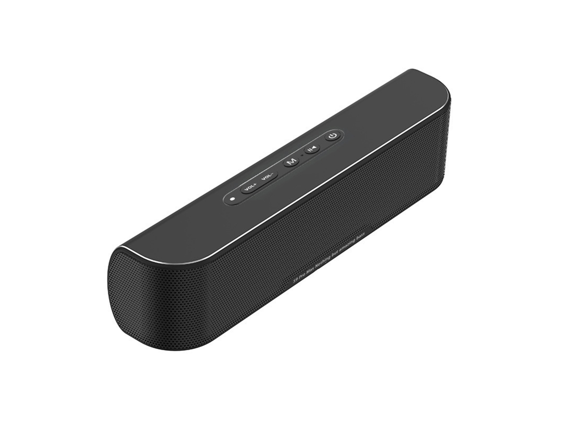 Altavoz Inalámbrico S9 Pro Bt 5.3 Con Entrada Auxiliar Para Tarjeta Tf, Reproductor De Música, Caja De Sonido De Graves Profundos De Escritorio, Cone
