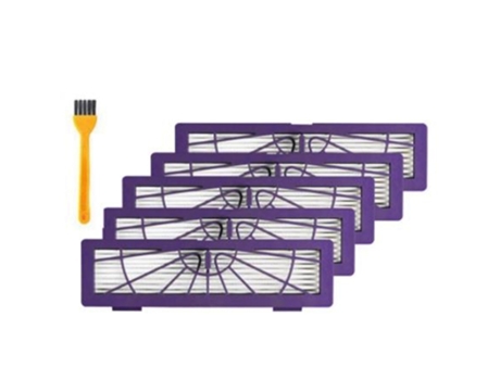 Filtros Hepa para aspiradora Neato Botvac D/Connected Series D7 D80 D85 D3 D75 D5 70E 75 80 85, 5 piezas