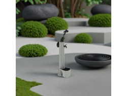 Fuente de Jardín SINED Fontana Tritone Pro Tortora (Marrón - Polietileno HD - 25x33x99 cm)