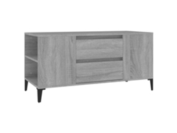 Estantería/Mueble para TV 102X44,5X50 cm de Derivados de Madera Gris Sonoma