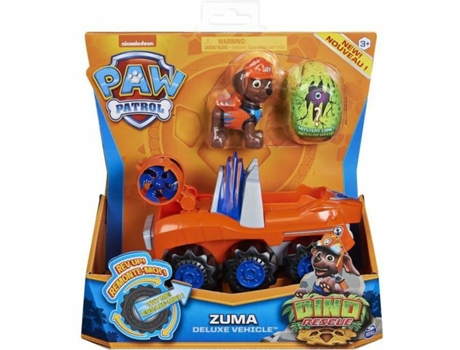 Figuras de Acción THE PAW PATROL Vehículo Zuma Dino Rescue Playset (Edad Mínima Recomendada: 3 años)