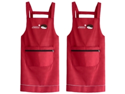 Delantal Con Tirantes Mujer Conjunto De Ropa De Trabajo Impermeable Y Anti-grasa Para Cocina Estilo Japonés