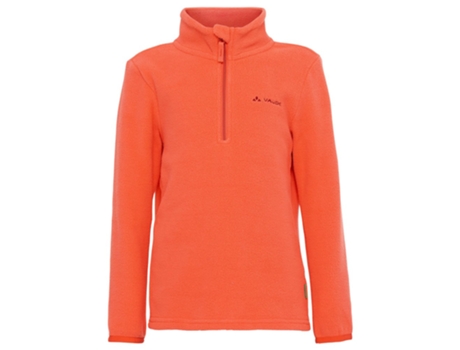 Polares VAUDE Lã De Meio Zíper Júnior Pulex Laranja 134-140 cm
