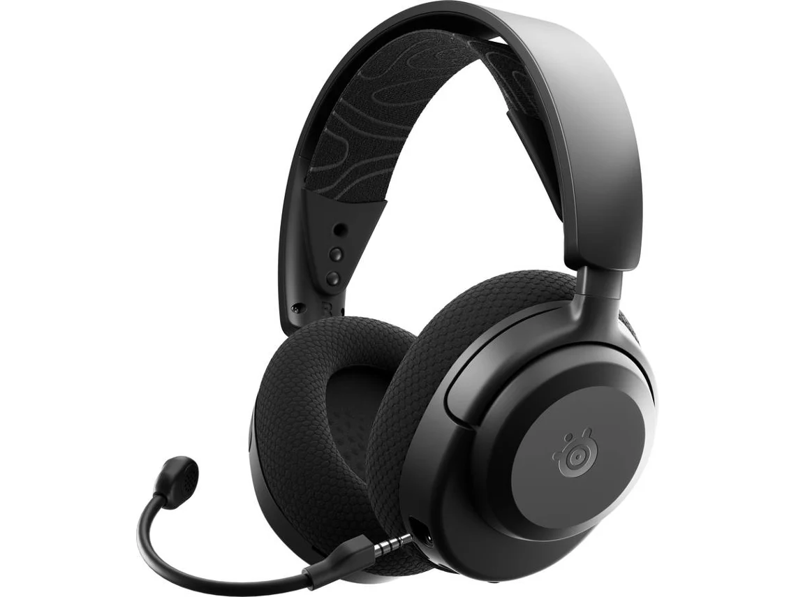 Auriculares STEELSERIES Arctis Nova 3P Inalámbricos (Negro)  