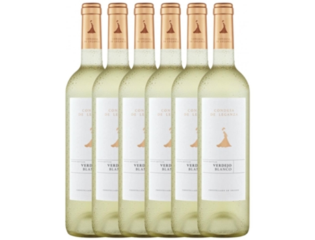 Vino CONDESA DE LEGANZA Condesa De Leganza Verdejo Vino De La Tierra De Castilla Joven (0.75 L - 6 unidades)