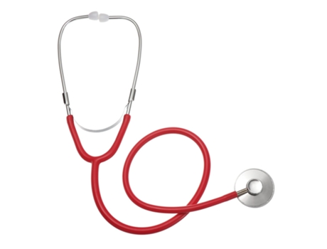 Juguete Del Doctor de La Simulación Del Estetoscopio de Los Nuevos Niños Rojo