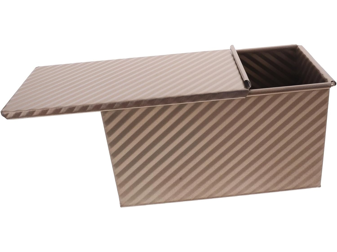 Molde Para Pan Con Tapa, Antiadherente, Para Cocina, Fácil De Limpiar.