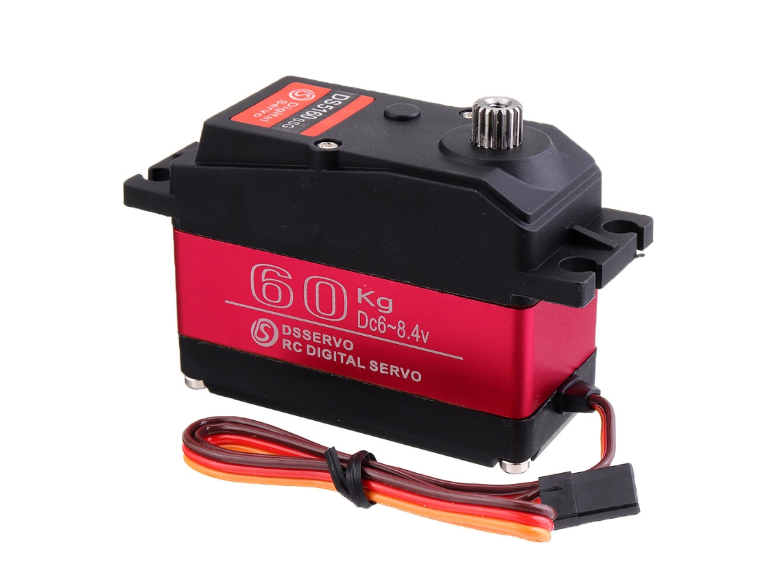 180dsservo Ds5160 Hv 60kg 180/270 18t Servo Digital Engranajes Metálicos Coche Rc 1/5 Redcat Hpi Baja 5b Ss Compatible Savox-0236 Losi Xl 5t