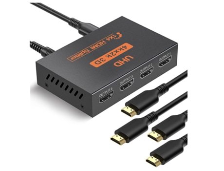 Adaptador Divisor Hdmi 4K CHRONUS HDMI0117-Y16 Negro