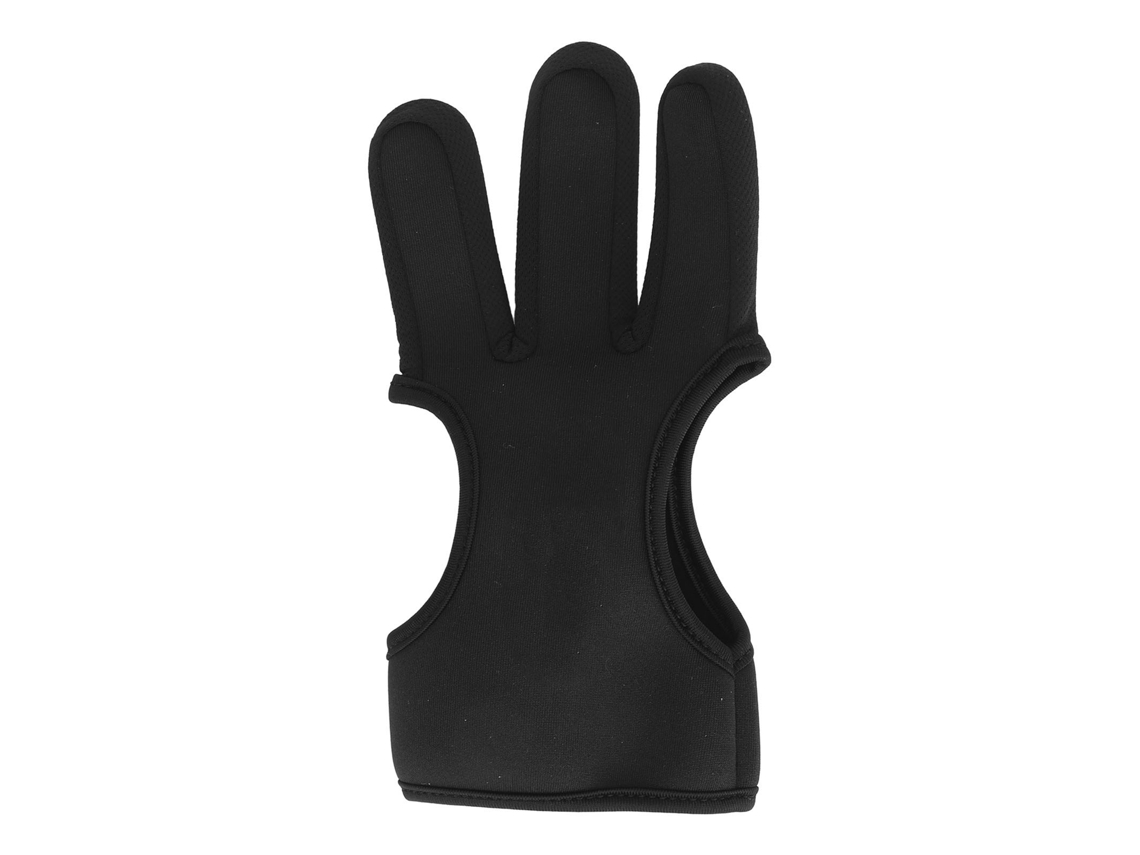 Guantes De Tiro Con Arco Profesionales Ligeros Y Ajustables De 3 Dedos Para Tiro, Caza Y Práctica De Tiro Al Blanco 21,5 X 10 Cm