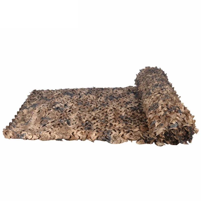(1,5 X 5 M) Lona De Camuflaje Digital Desértico Para Pabellones De Jardinería, Toldo Parasol Para Coches