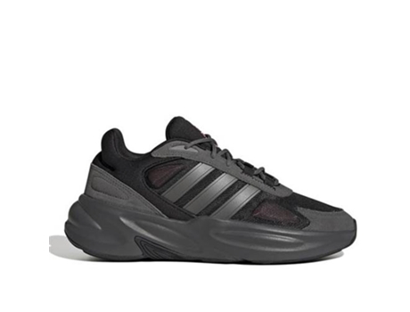 Zapatillas Deportivas ADIDAS Ozelle Mujer (Negro, Gris - Tela, Material Sintético - 38)