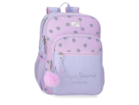 Mochila escolar PEPE JEANS Becca dos compartimentos 40 cm