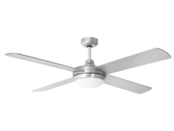 Ventilador de Techo con Luz AVANT 3 Velocidades a Control Remoto (70 W - 135 Cm - Plateado)