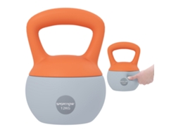 Pesa Rusa De 12 Kg, Naranja Y Gris.
