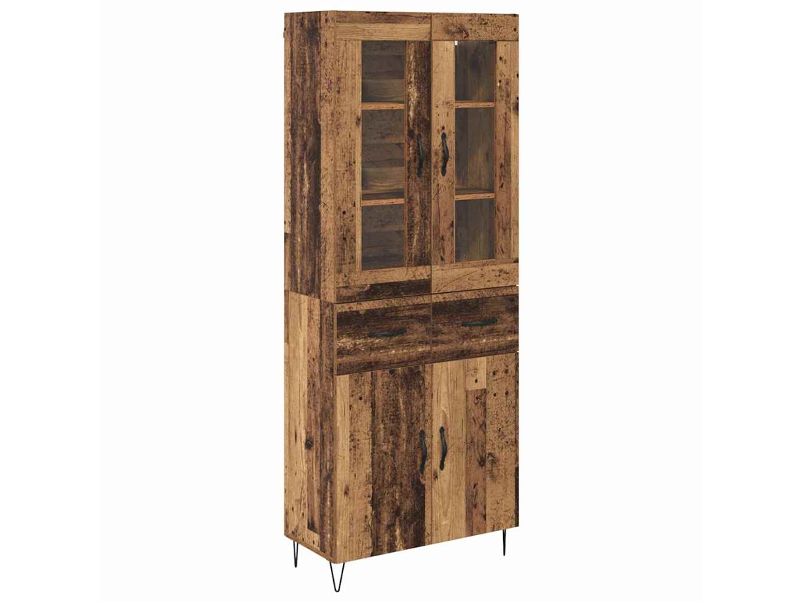 Aparador de madera antiguo en madera procesada 90x34x69,5 cm MAISON EXCLUSIVE