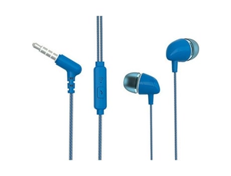Auriculares con Micrófono TM Electron Azul