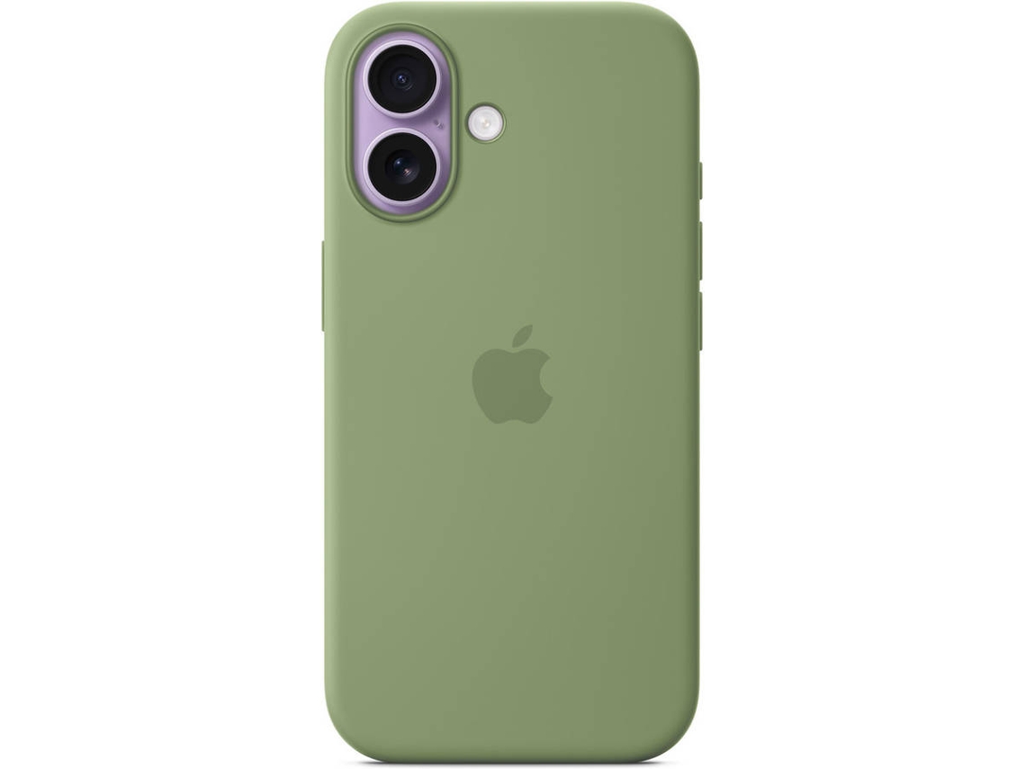 Funda APPLE iPhone 17 Silicona con Magsafe (Musgo)