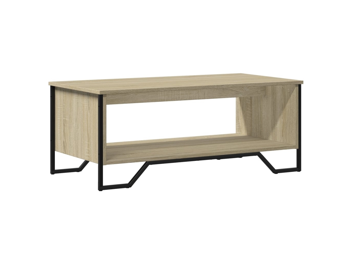 Maison Exclusive - Mesa De Centro Madera De Ingeniería Roble Sonoma 100x51x40 Cm