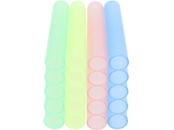100 Protectores De Plástico Para Puntas De Lápices, Ideales Para Estudiantes.