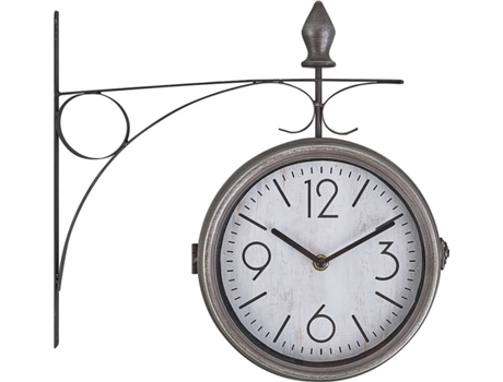 Reloj de Pared BELIANI Romont (Plata - Hierro)