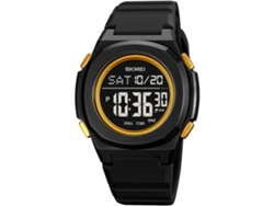 Reloj deportivo para hombre con correa de silicona resistente al agua y pantalla brillante
