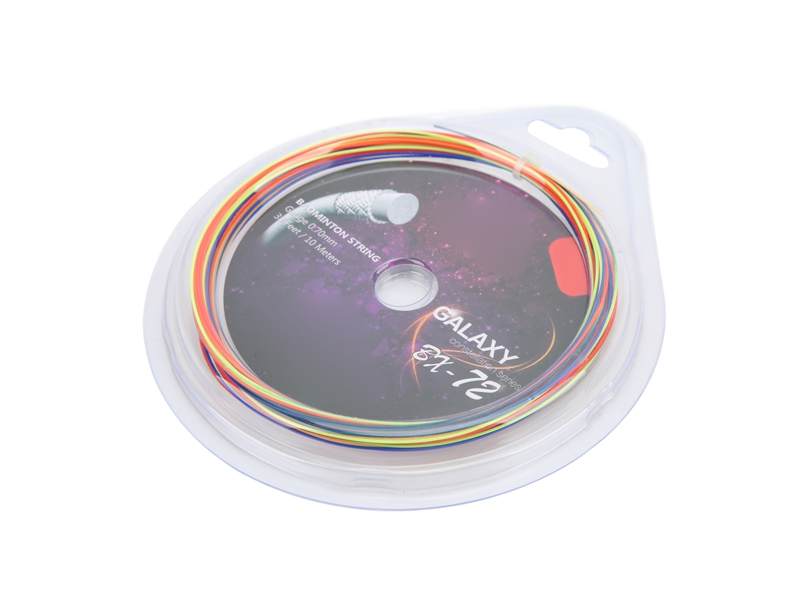 Cuerda Multicolor Duradera De 10 M/0,70 Mm Para Raquetas De Bádminton De 22 A 32 Libras.