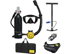 Mini Botella De Buceo, Tubo De Snorkel, Rebreather, Equipo Portátil De Apnea