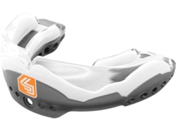 Protector Dental SHOCK DOCTOR Ultra 2 Stc Youth (Talla: Única - Blanco y Gris)