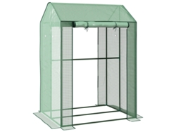 Horno Frigorífico Con Puerta Enrollable, 100x80x150cm, Verde.