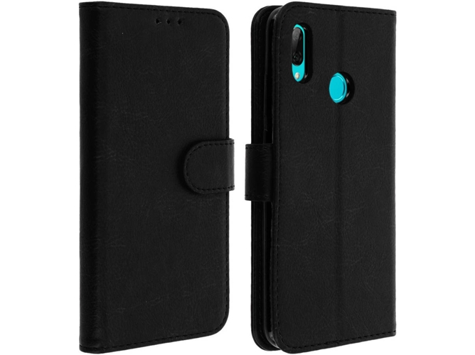 Funda Huawei P Smart 2019, Honor 10 Lite AVIZAR Book Negro