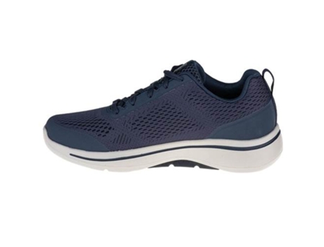 Zapatillas SKECHERS Go Walk Arch Fit Material Sintético Hombre (43 - Azul Marino)
