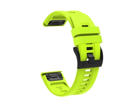 Correa de Silicona 26mm hebilla de liberación rápida para Garmin Fenix 7X - pista