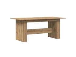 Maison Exclusive - Mesa De Comedor Madera Ingeniería Roble Artisan 180x90x76 Cm