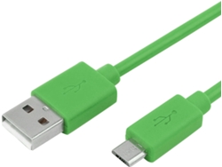 Cable USB ANSMANN (USB - USB - Verde)
