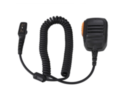 Micrófono portátil con anillo magnético y altavoz PTT