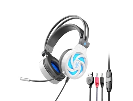 Auriculares On Ear Bluetooth TRUMSEN Sy855 Micrófono sobre la oreja Blanco