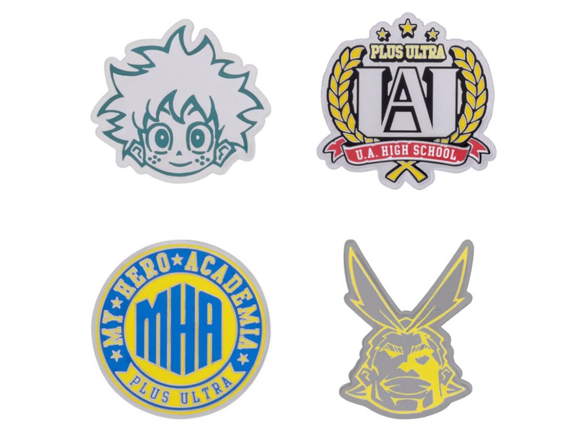 Figura Funko MY HERO ACADEMIA Pin Escola Ua 4-Pack