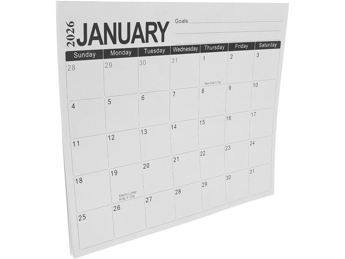 Calendario Magnético Para Nevera, Planificador Mensual En Inglés, Planificador Familiar